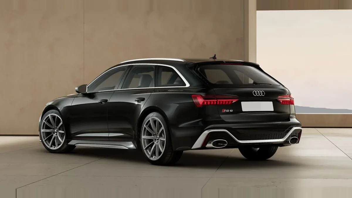 Audi RS6 Avant TFSI Quattro en leasing — Trasera