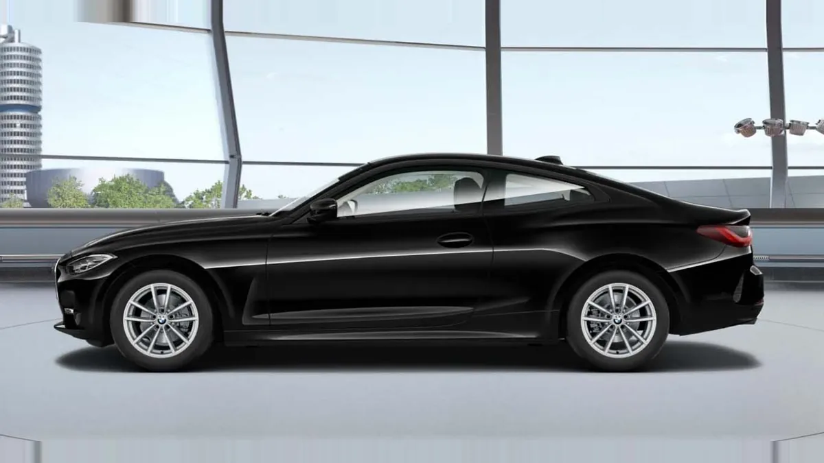 BMW Serie 4 430i xDrive Coupé en leasing — Delantera