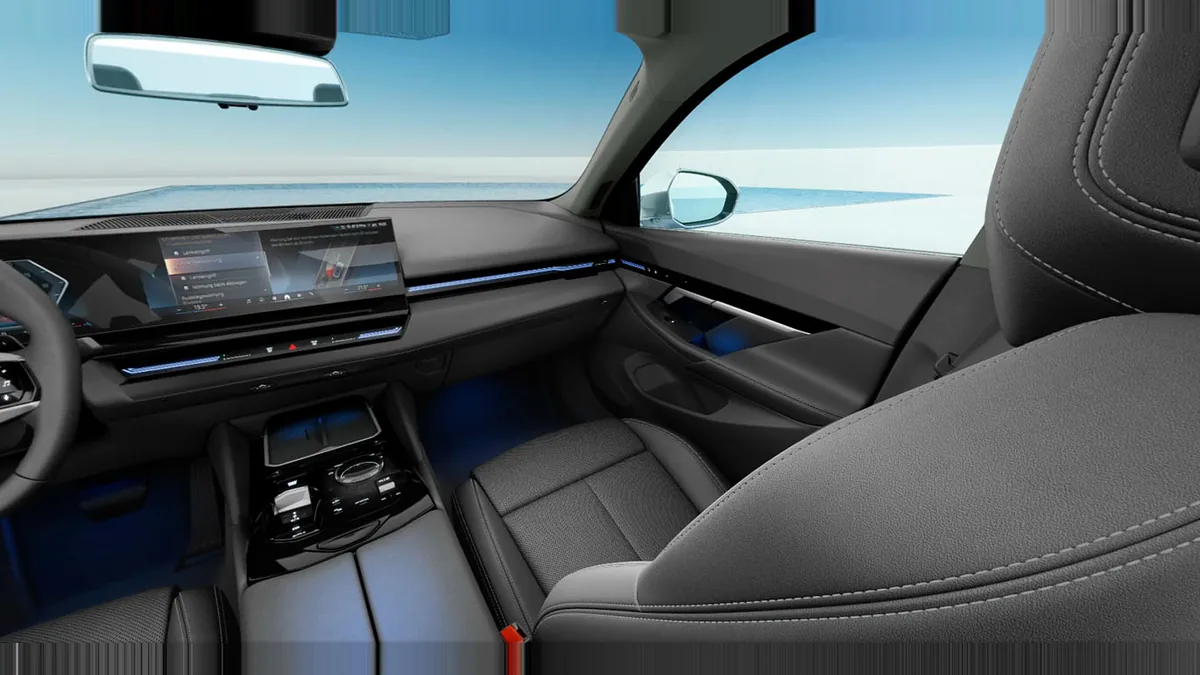 BMW Serie 5 520d en leasing — Trasera