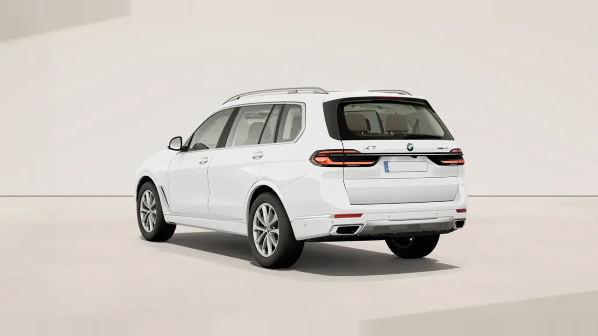 BMW X7 xDrive40i en leasing — Trasera
