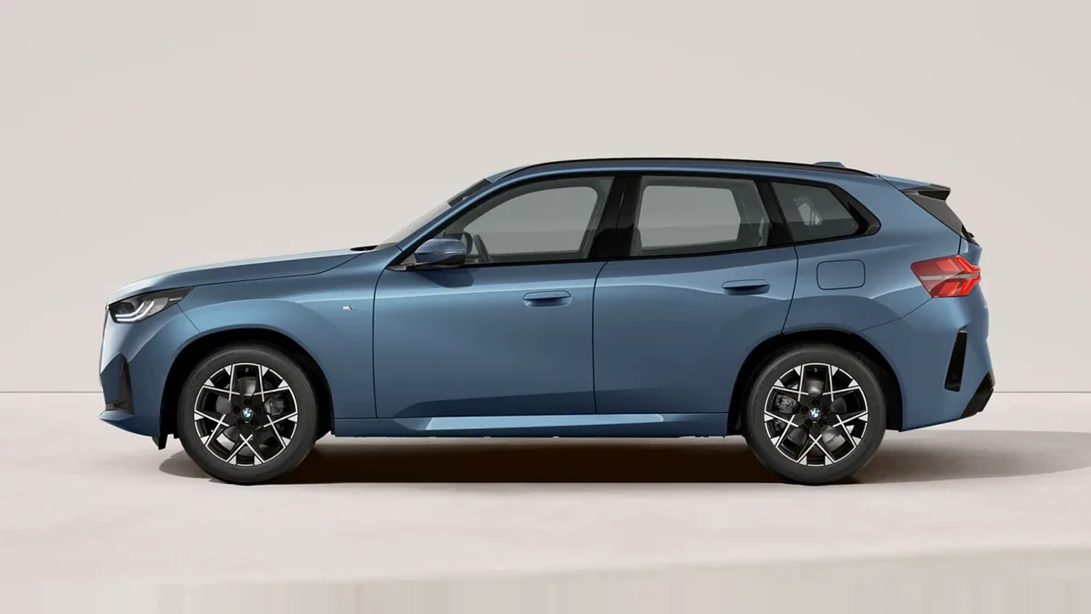BMW X3 20d xDrive en leasing — Lateral