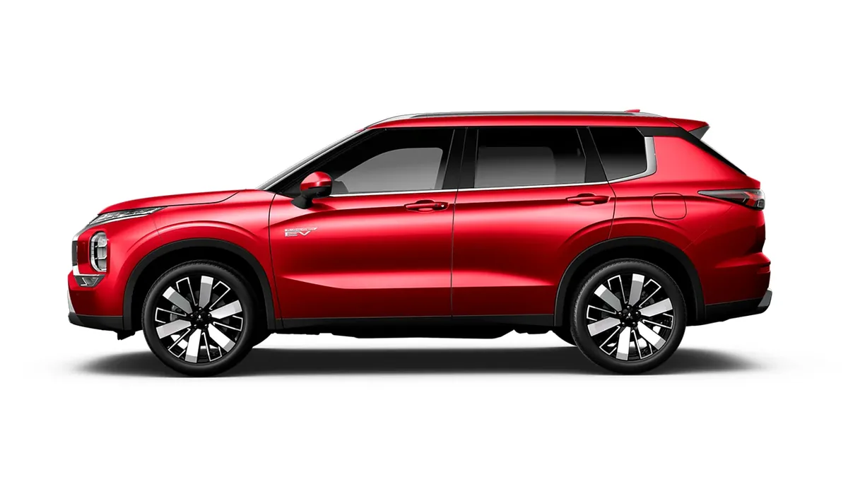 Mitsubishi Outlander PHEV Kaiteki 4WD 306CV en leasing — Trasera