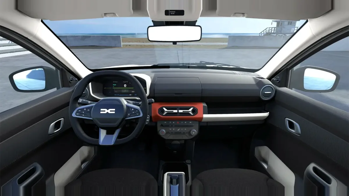 Dacia Spring Expression Electric 33kW (45CV) en leasing — Delantera
