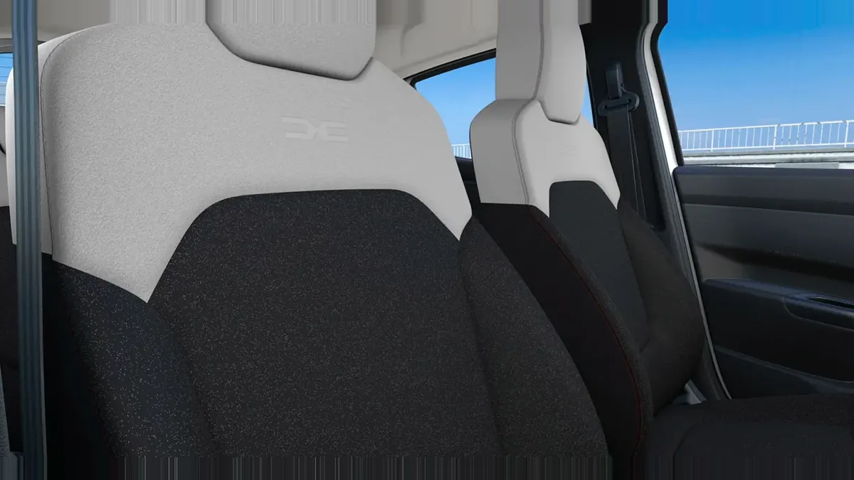 Dacia Spring Expression Electric 33kW (45CV) en leasing — Interior