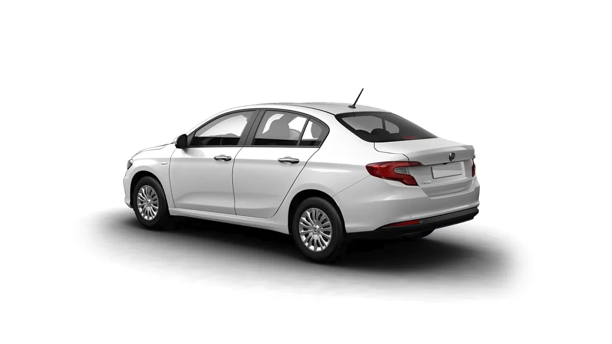 Fiat Tipo Sedán 1.6 Diésel 96kW (130CV) en leasing — Trasera