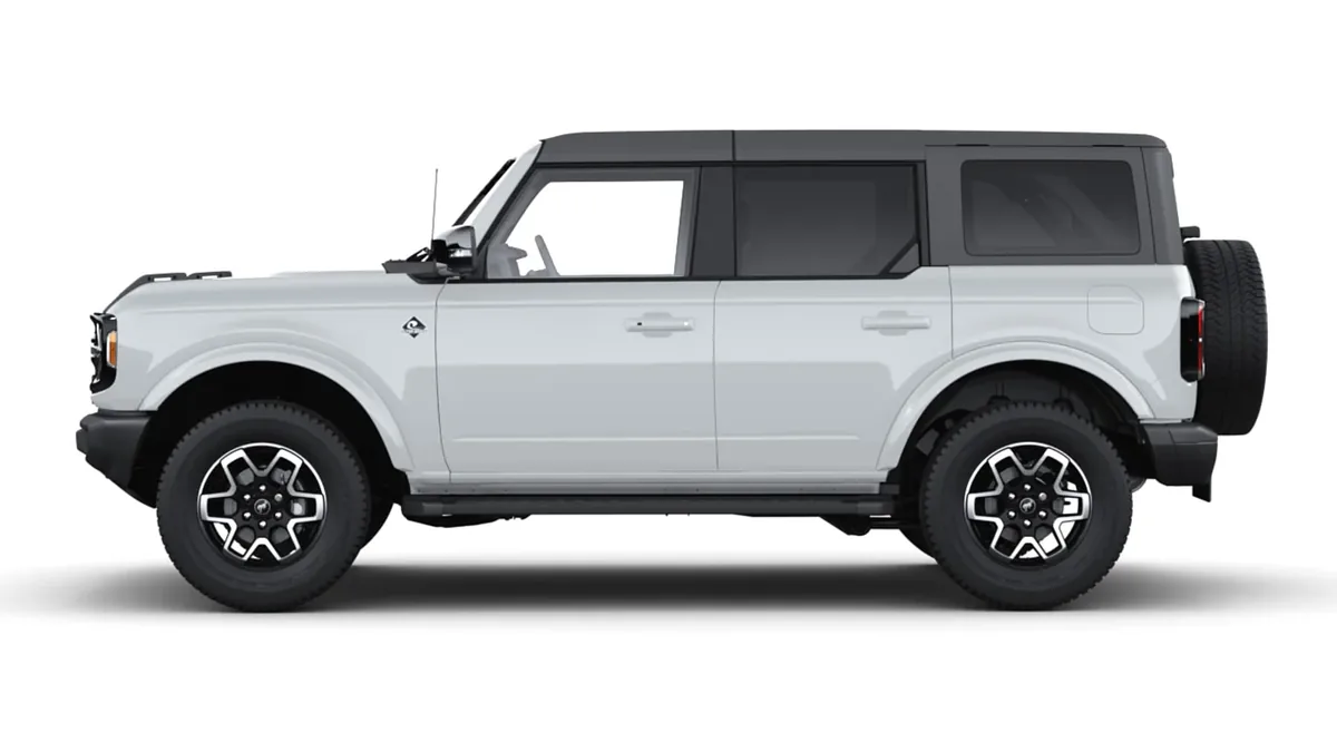 Ford Bronco Outer Banks 2.7 EcoBoost V6 335CV en leasing — Lateral