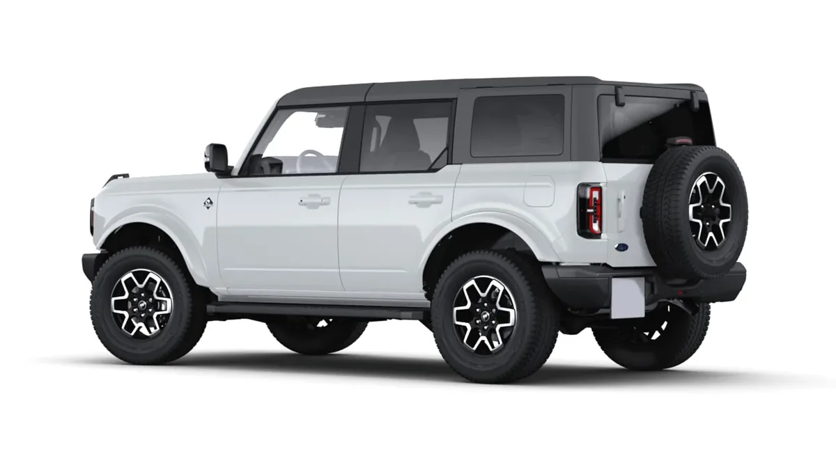 Ford Bronco Outer Banks 2.7 EcoBoost V6 335CV en leasing — Trasera