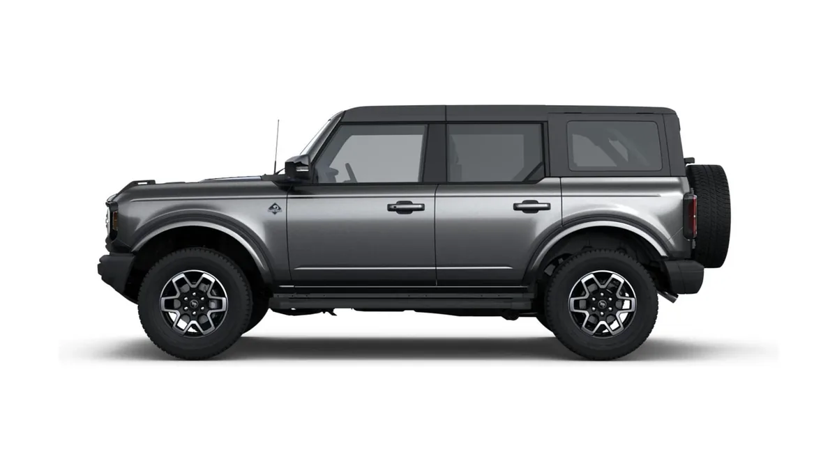 Ford Bronco Outer Banks 2.7 Ecoboost 335CV Automático 4x4 en leasing — Lateral