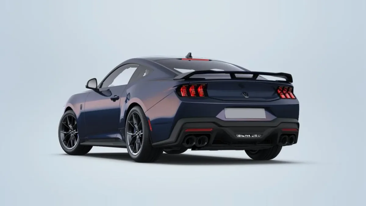 Ford Mustang 5.0 Ti-VCT V8 Mustang Dark House AT en leasing — Trasera