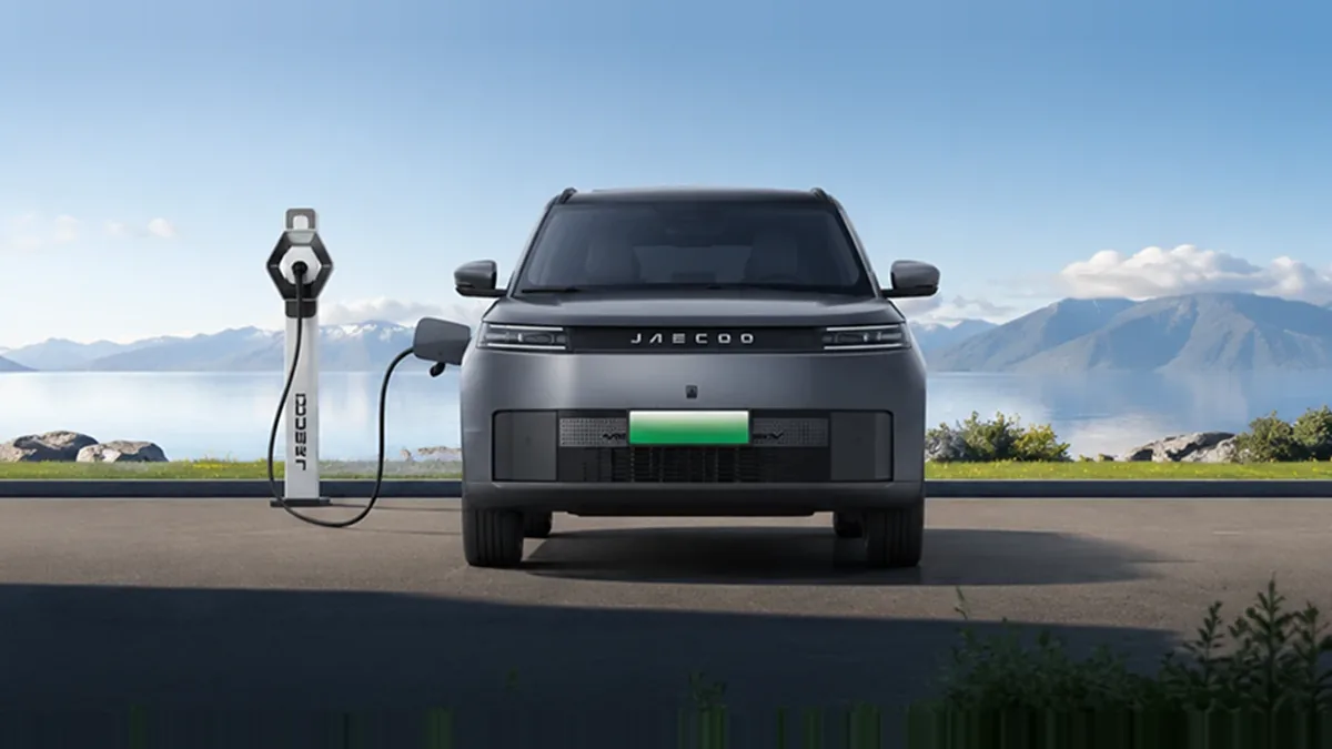 Jaecoo 5 EV Pure 155kW (211CV) 61kWh en leasing — Trasera