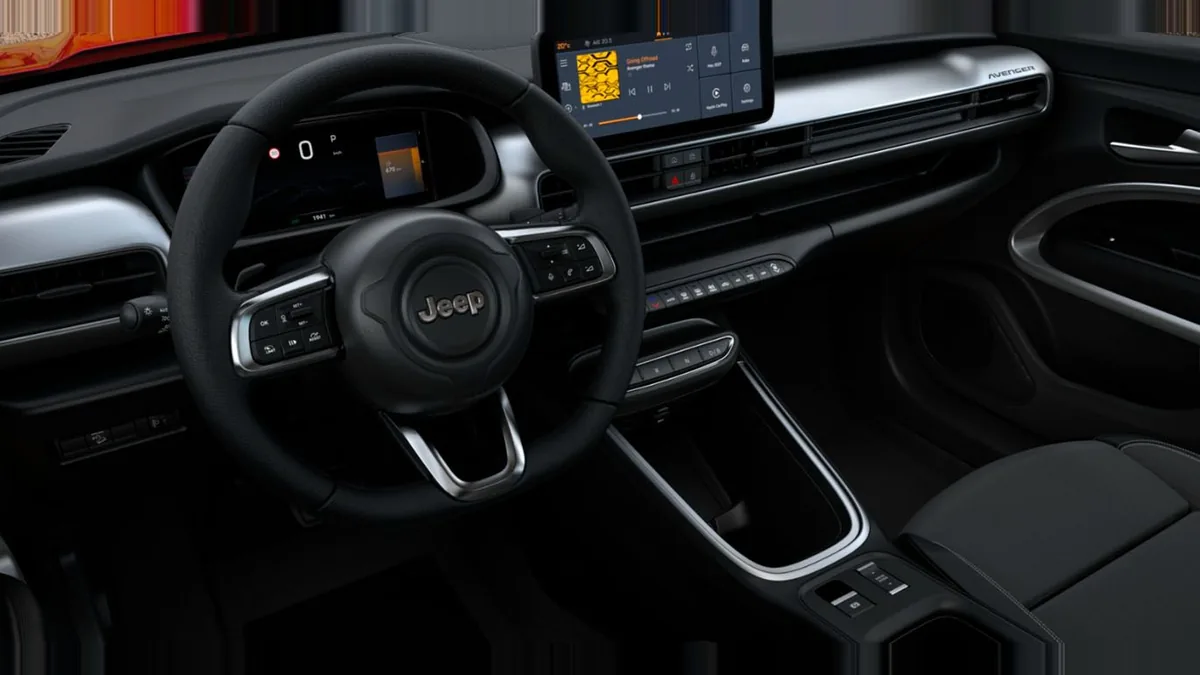 Jeep AVENGER E-HYBRID ALTITUDE en leasing — vista 8