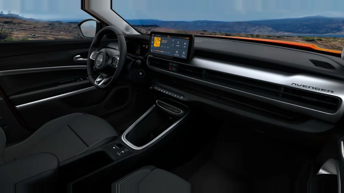 Jeep AVENGER E-HYBRID ALTITUDE en leasing — vista 10