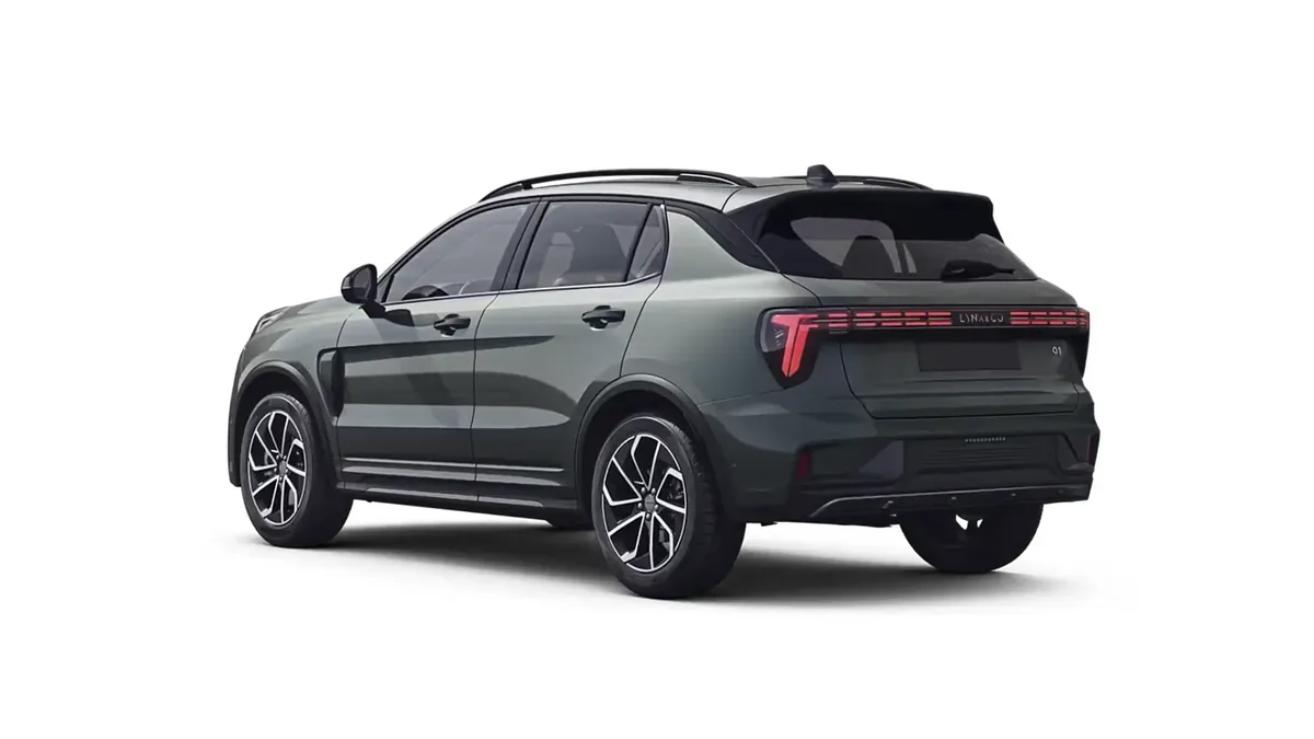 Lynk & Co 01 Core en leasing — Trasera