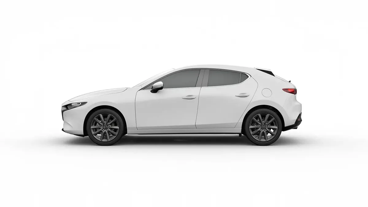 Mazda 3 2.5L e-Skyactiv G MHEV 140CV 6AT Centre-Line en leasing — Lateral