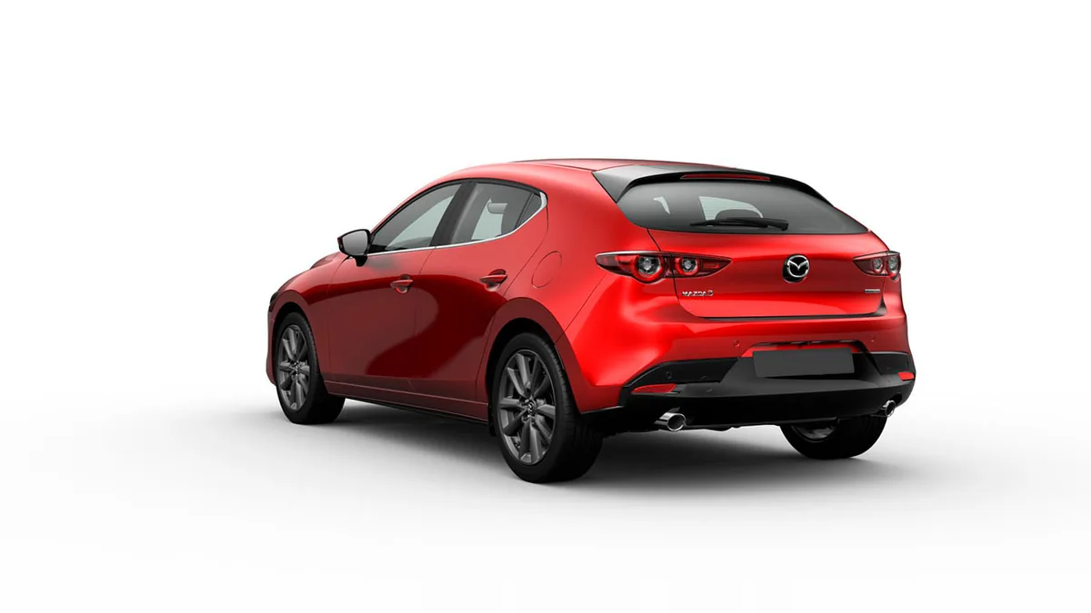 Mazda 3 2.5L e-Skyactiv G MHEV 140CV 6AT Centre-Line RD en leasing — Trasera
