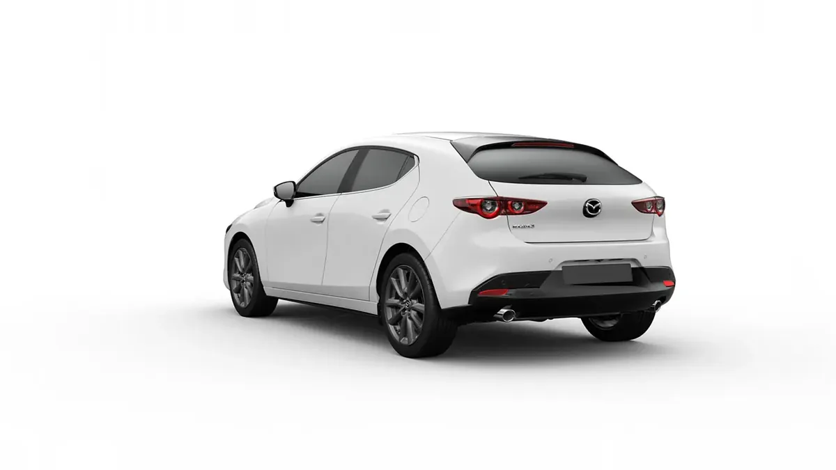 Mazda 3 2.5L e-Skyactiv G MHEV 140CV 6MT Prime-Line en leasing — Trasera