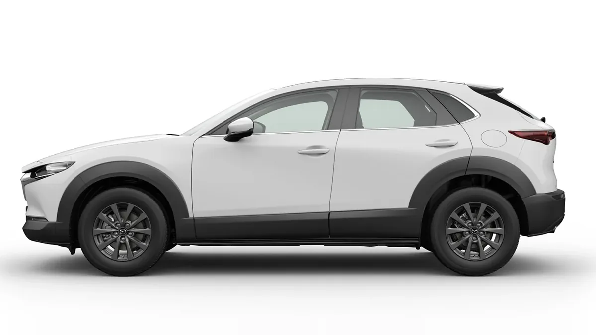Mazda CX 30 2.5L e-SkyAct G MHEV 103kW Prime-Line en leasing — Lateral