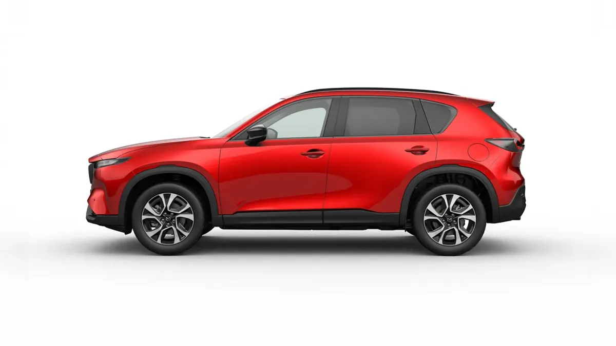 Mazda CX-5 2.5 e-Skyactiv-G MHEV 141cv Centre-Line FWD en leasing — Lateral