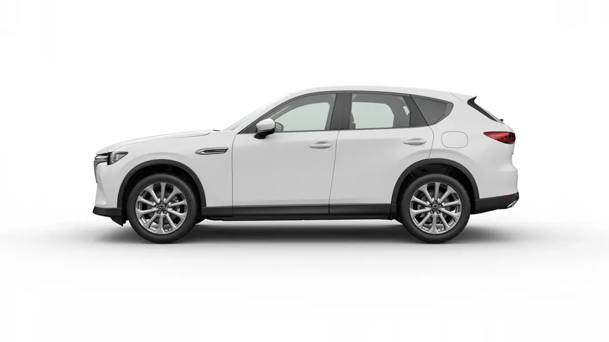 Mazda CX-60 e-Skyactiv MHEV RWD Exclusive-Line II en leasing — Trasera