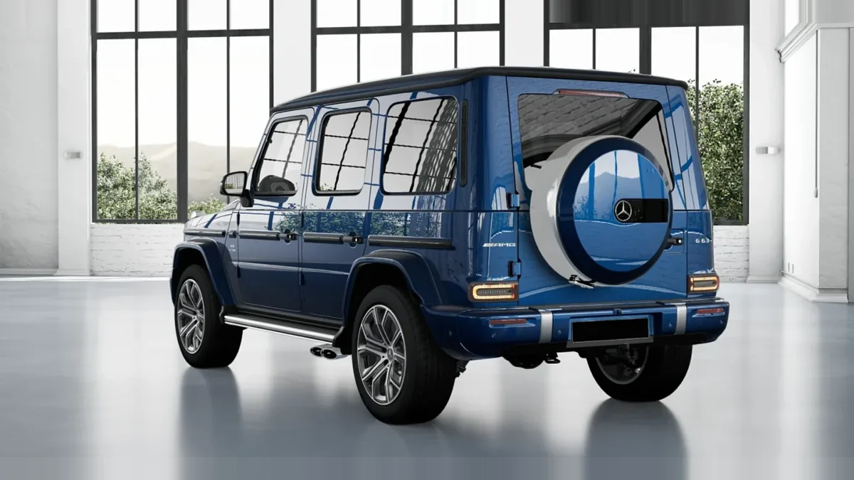 Mercedes-AMG G 63 en leasing — Trasera