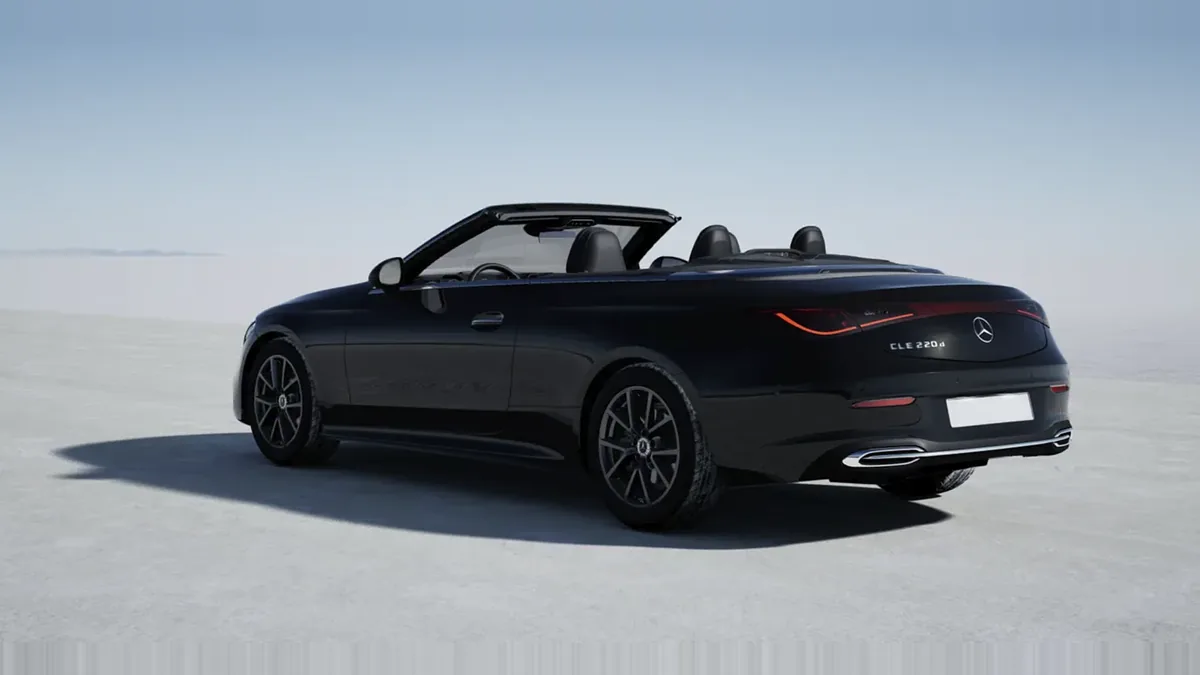 Mercedes-Benz CLE Cabrio 200D en leasing — Trasera