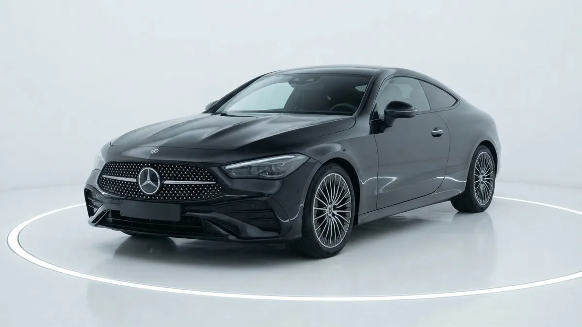 Mercedes-Benz GLC Coupé 220D 4MATIC en leasing — Trasera