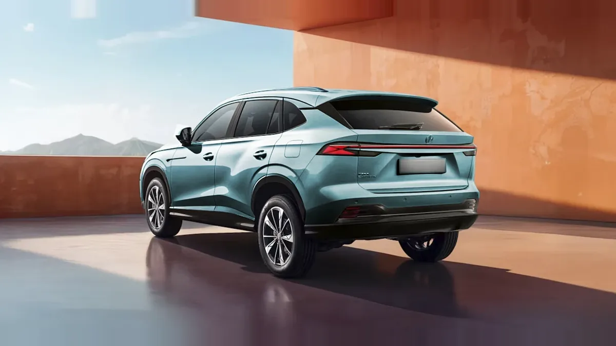 MG HS 1.5 Hybrid Comfort en leasing — Trasera