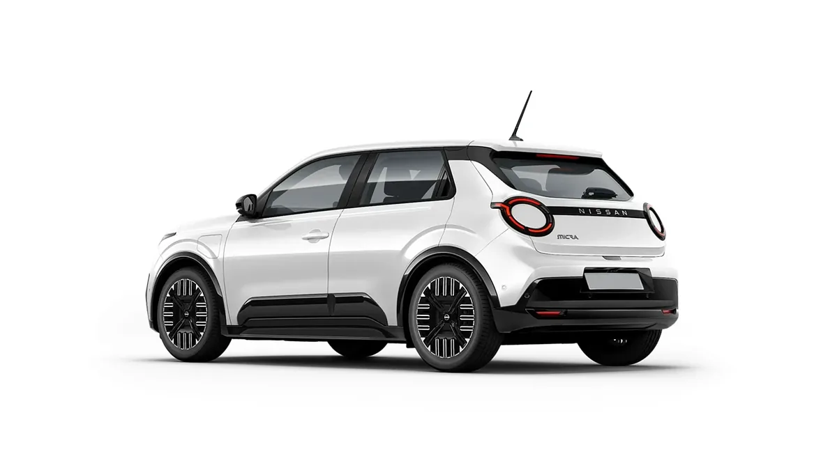 Nissan Micra 40kWh Acenta AT en leasing — Trasera