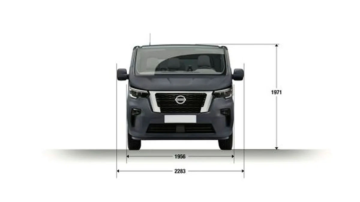 Nissan Primastar Combi 9 L2H1 N-Connecta 150CV II en leasing — Lateral