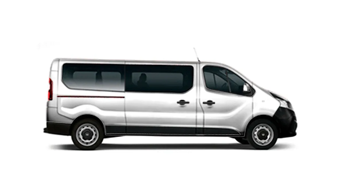 Nissan Primastar Combi 9 L2H1 N-Connecta 150CV II en leasing — Delantera