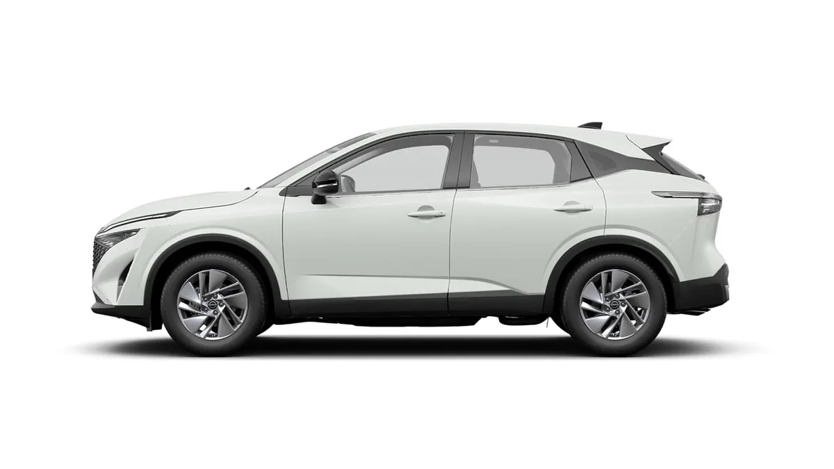 Nissan Qashqai DIG-T 158CV MHEV 4x2 Acenta WHT en leasing — Lateral