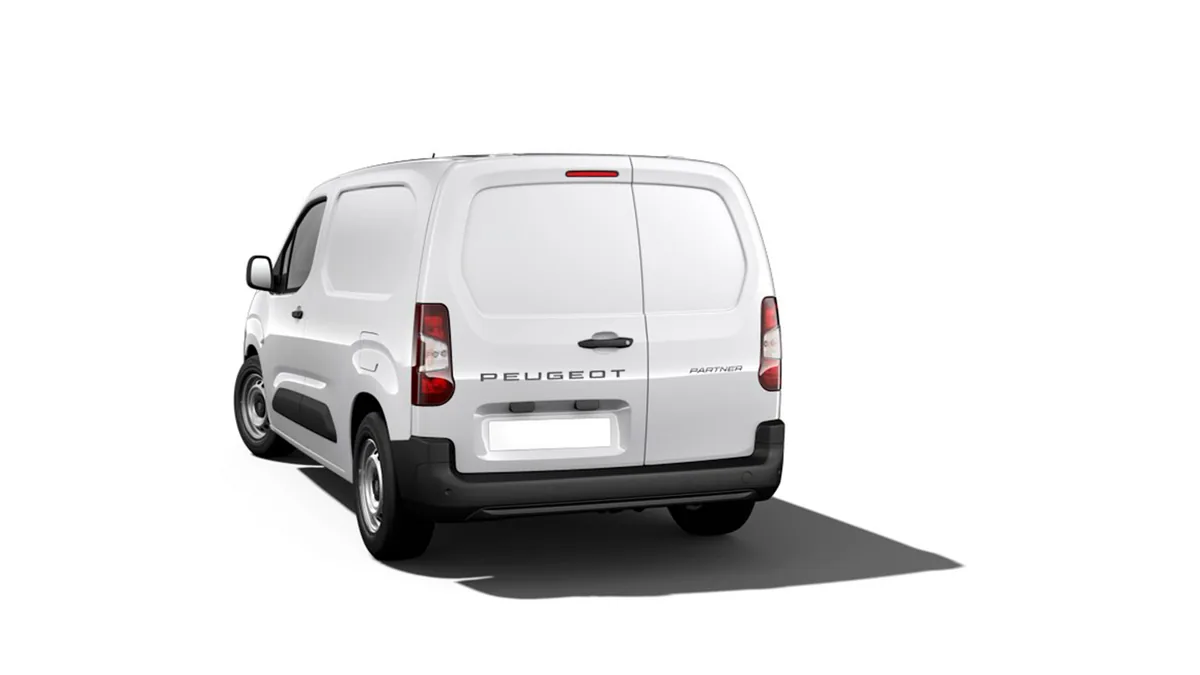 Peugeot Partner Furgón M Diésel 100CV Man en leasing — Trasera