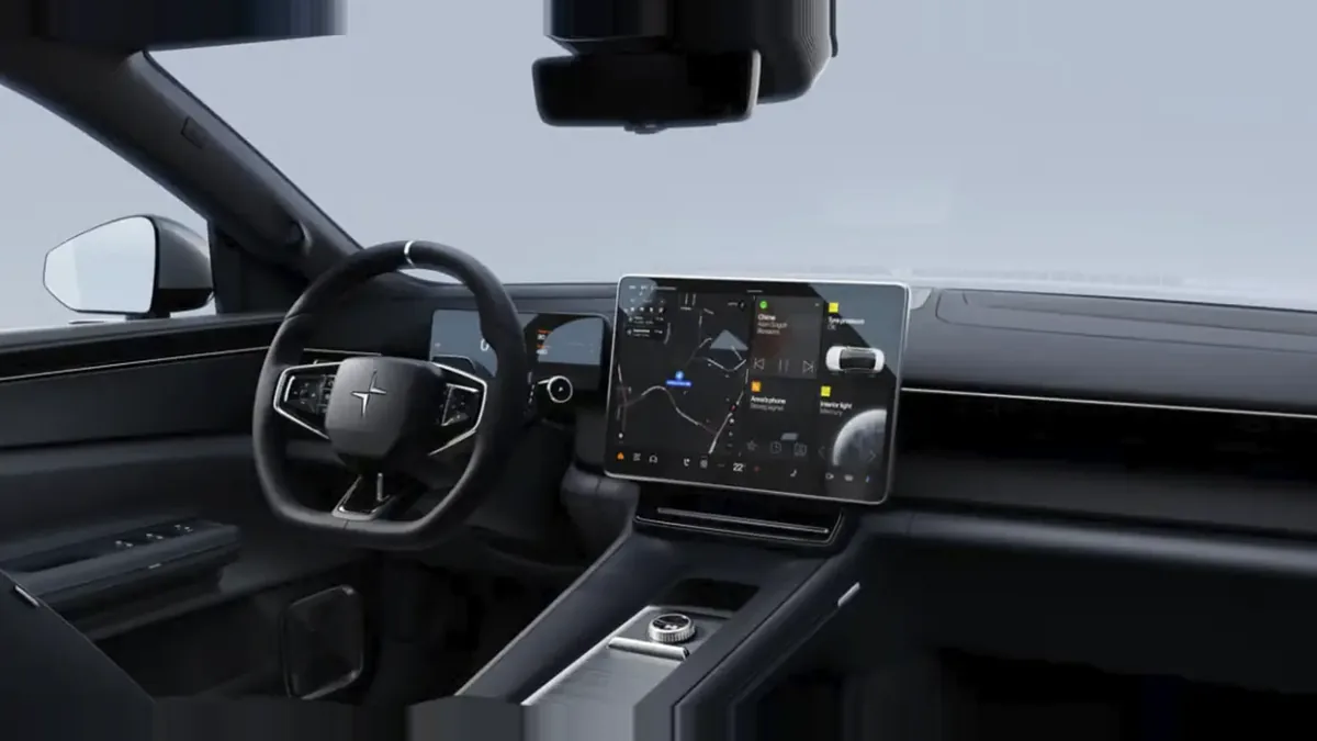 Polestar 4 Long Range Single Motor en leasing — Delantera