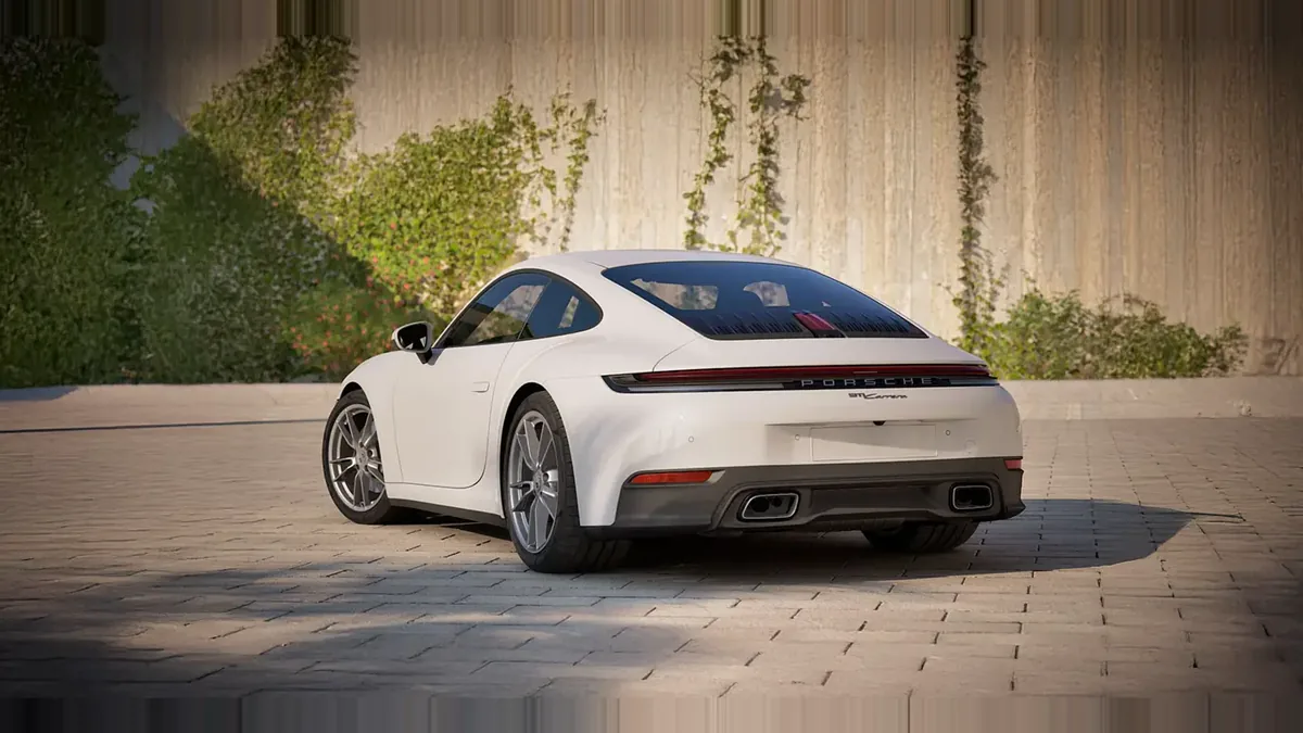 Porsche 911 Carrera en leasing — Trasera