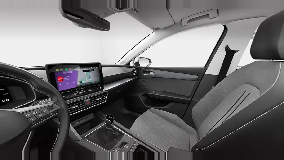 SEAT León 2.0 TDI CR St&Stp XL Fleet Pack en leasing — Interior