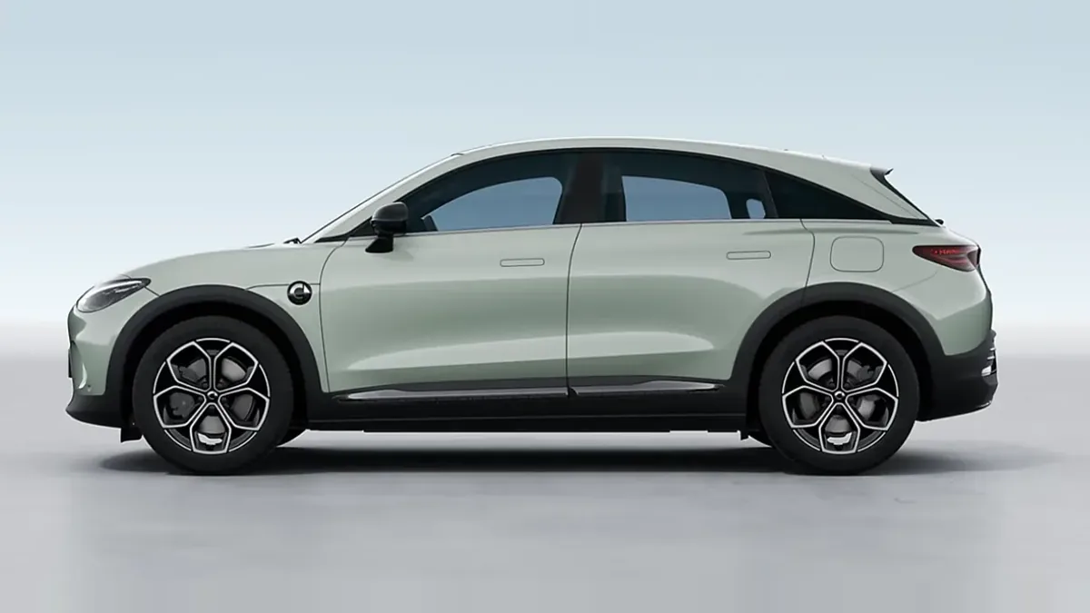 smart #3 Pro en leasing — Trasera
