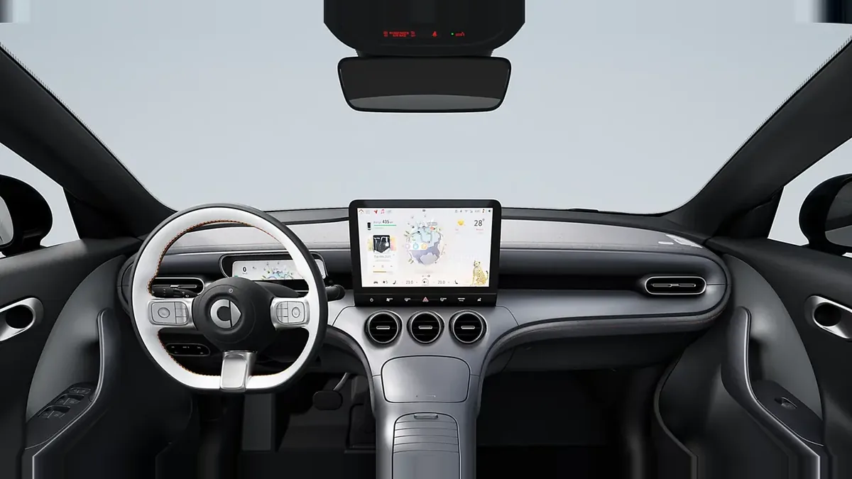 smart #3 Pro en leasing — Interior