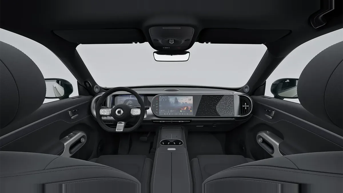smart #5 Pro en leasing — Interior